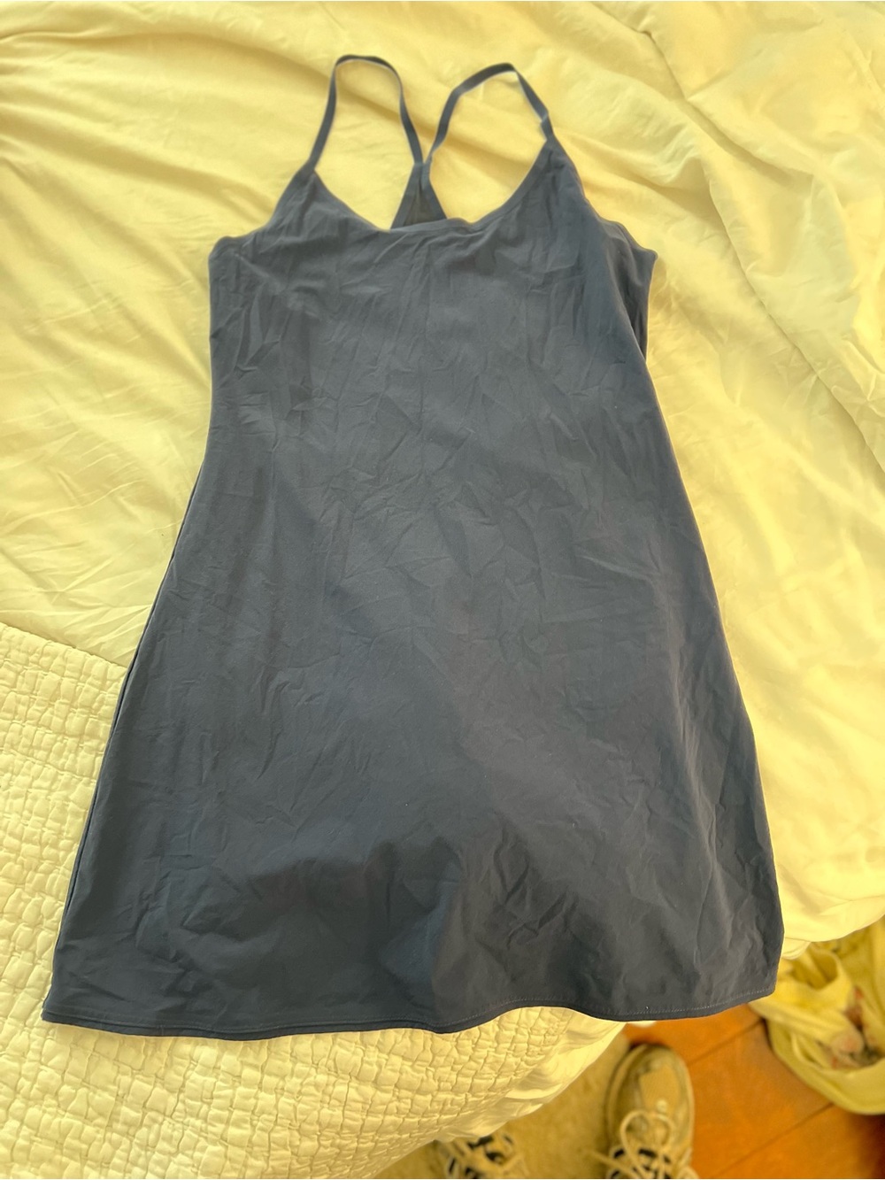 Outdoor Voices Navy Athletic Dress with Thin Straps